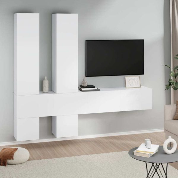 Valrico Wall-mounted TV Cabinet Engineered Wood