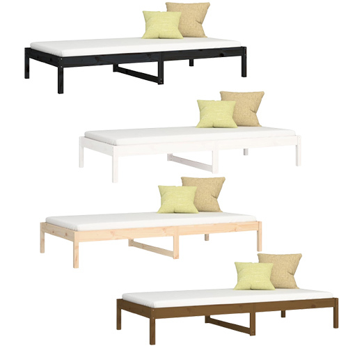 Covington Day Bed 92×187 cm Single Bed Size Solid Wood Pine