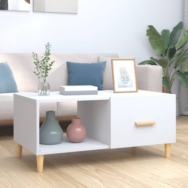 Coffee Table 89.5x50x40 cm Engineered Wood