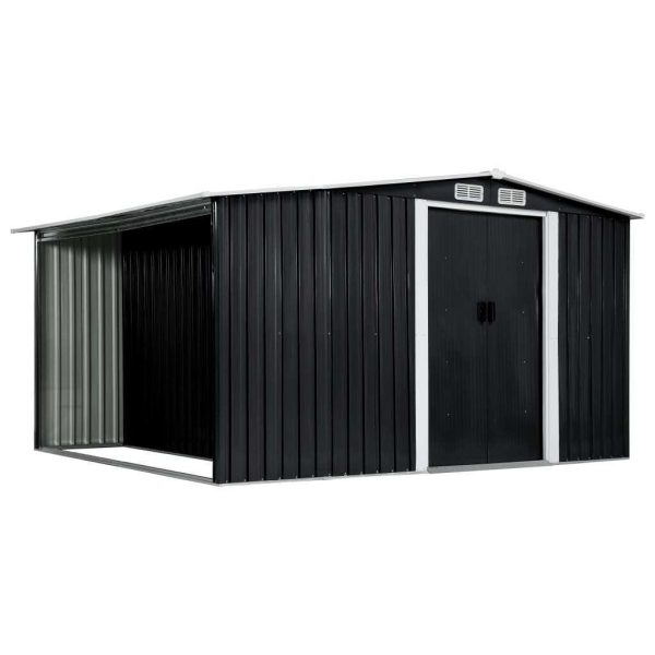Garden Shed with Sliding Doors