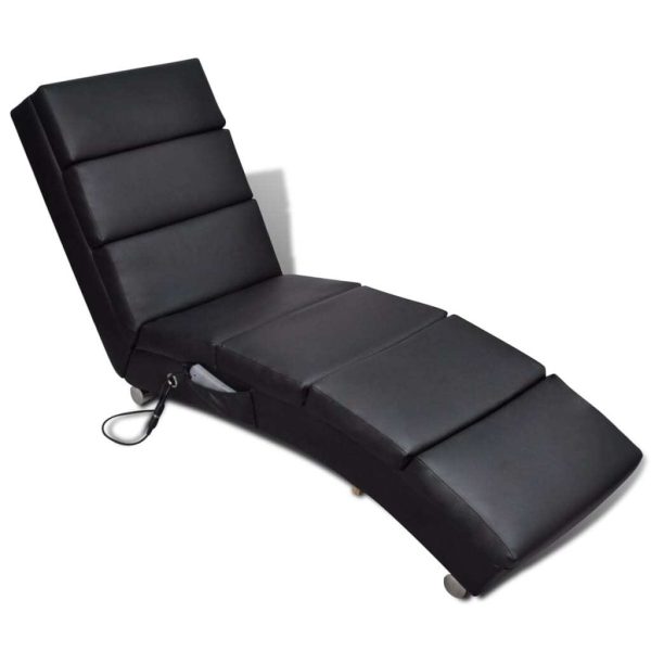 Massage Lounger Faux Leather