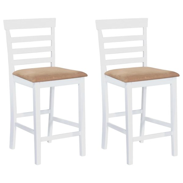 Bar Chairs 2 pcs Fabric