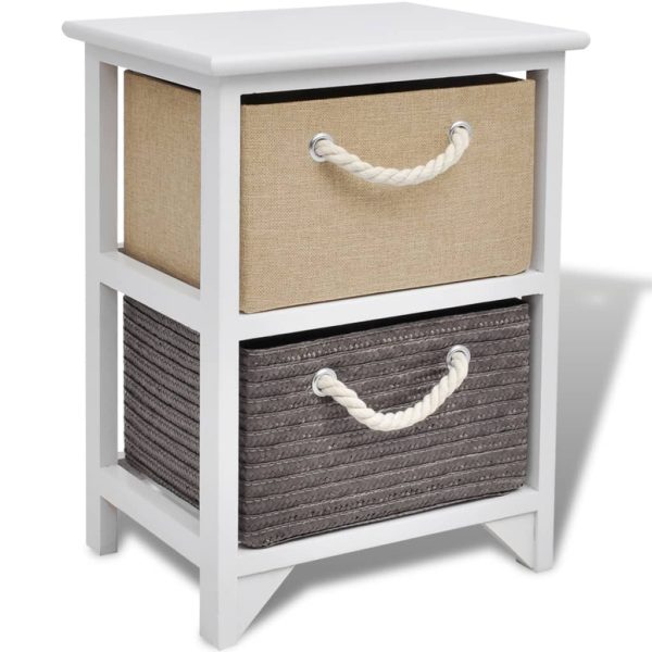 Cruces Bedside Cabinet Wood