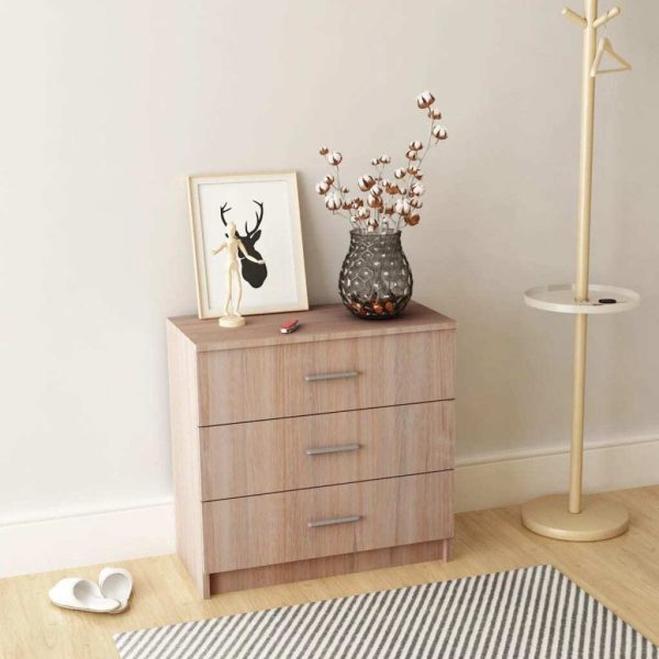 Chest of Drawers Engineered Wood 71x35x68 cm