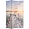 Alfreton Folding Room Divider Lake