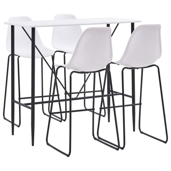5 Piece Bar Set Plastic