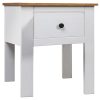 Glenshaw Bedside Cabinet 46x40x57 cm Pine Panama Range