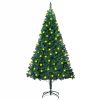 Artificial Christmas Tree with LEDs&Thick Branches