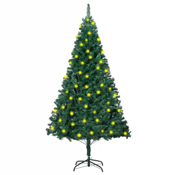 Artificial Christmas Tree with LEDs&Thick Branches