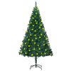 Artificial Christmas Tree with LEDs&Thick Branches
