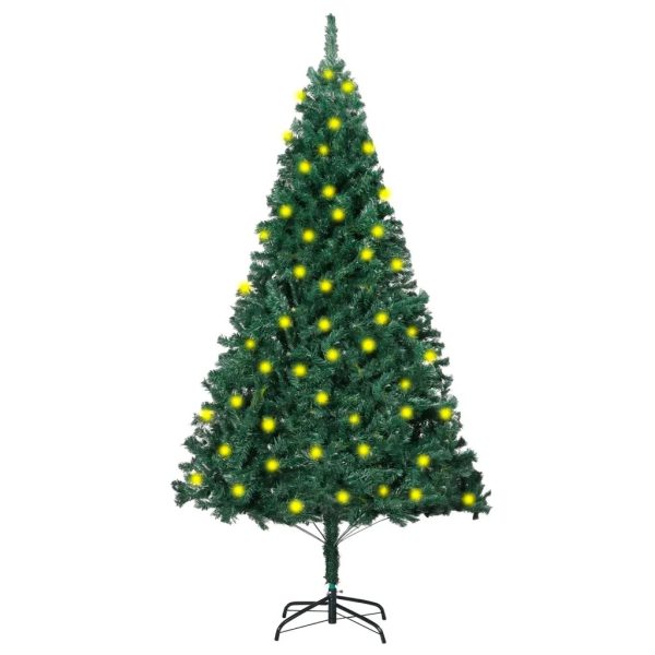 Artificial Christmas Tree with LEDs&Thick Branches