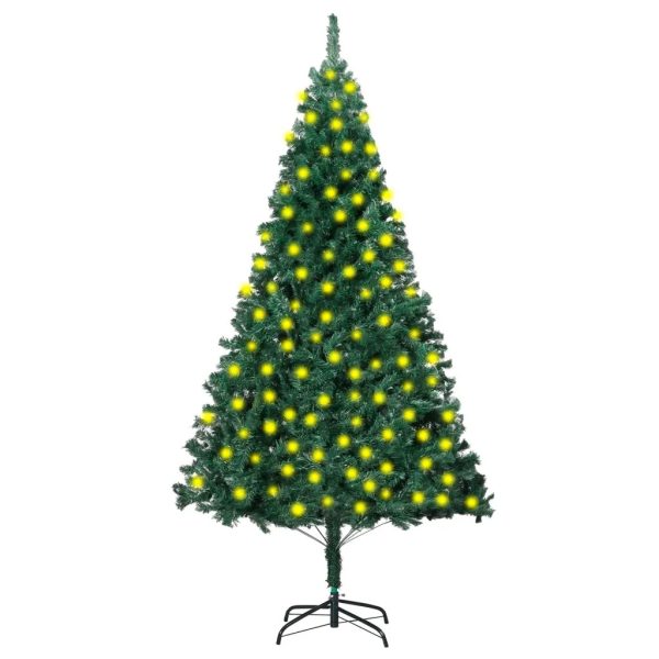 Artificial Christmas Tree with LEDs&Thick Branches