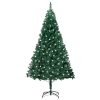Artificial Christmas Tree with LEDs&Thick Branches
