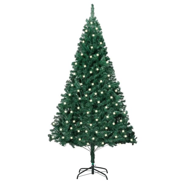 Artificial Christmas Tree with LEDs&Thick Branches