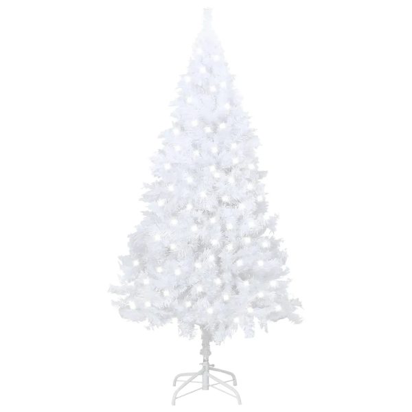 Artificial Christmas Tree with LEDs&Thick Branches