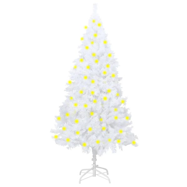Artificial Christmas Tree with LEDs&Thick Branches