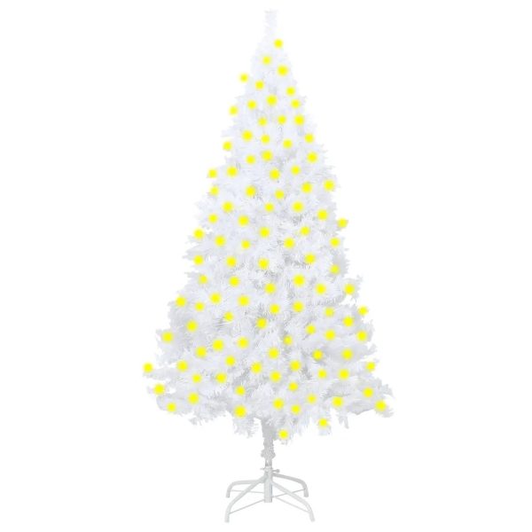 Artificial Christmas Tree with LEDs&Thick Branches