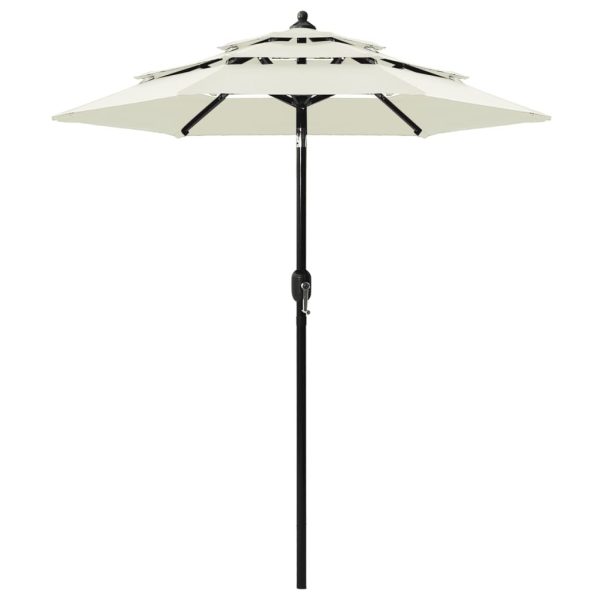 3-Tier Parasol with Aluminium Pole