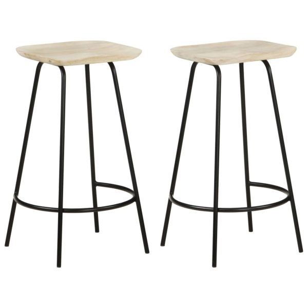 Bar Stools Solid Mango Wood