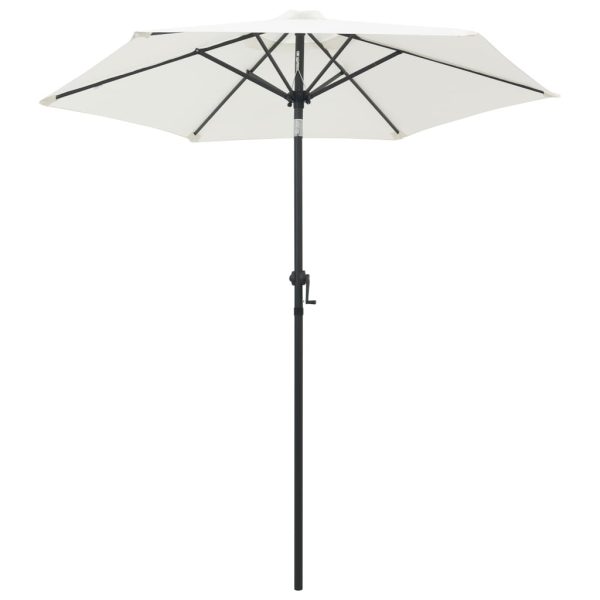 Parasol 200×211 cm Aluminium