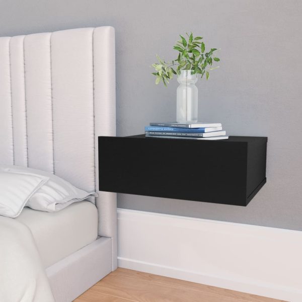 Danbury Floating Nightstand 40x30x15 cm Engineered Wood