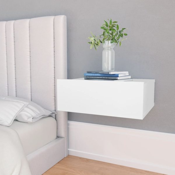 Orinda Floating Nightstand 40x30x15 cm Engineered Wood