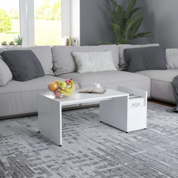 Coffee Table 90x45x35 cm Engineered Wood