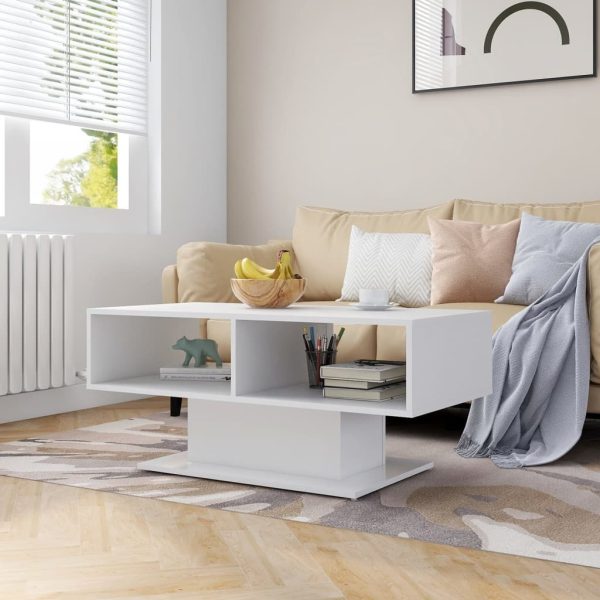 Coffee Table 103.5x50x44.5 cm Engineered Wood