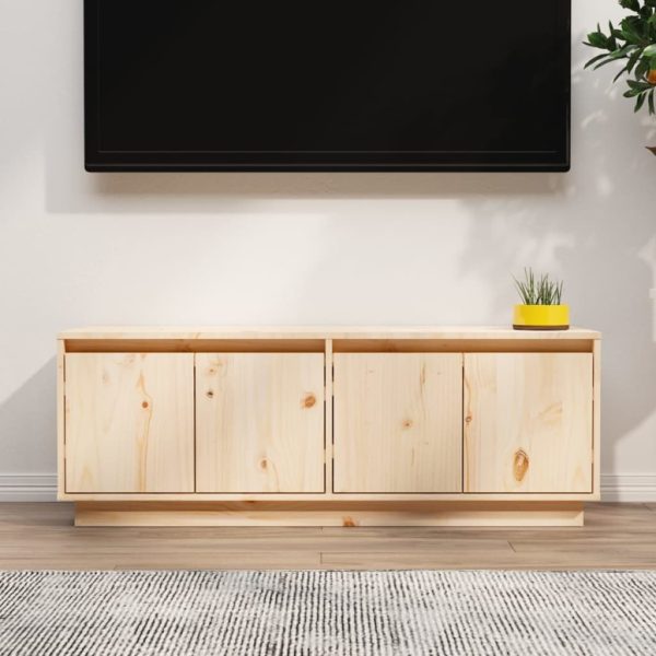 Eloy TV Cabinet 110x34x40 cm Solid Wood Pine