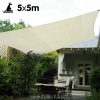 Wallaroo Waterproof Outdoor Shade Sail Canopy Sun Cloth  Square