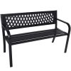 Wallaroo Steel Outdoor Garden Bench