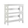 Sarantino Laurel 3-Tier Bookshelf Display Rack