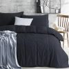 Elan Linen 100% Egyptian Cotton Vintage Washed 500TC Quilt Cover Set