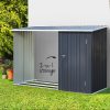 Garden Shed Sheds Outdoor Tool Storage Workshop House Galvanised Steel