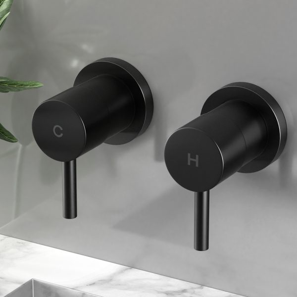 Bathroom Tap Shower Twin Tap Faucet Basin Sink Bath Swivel