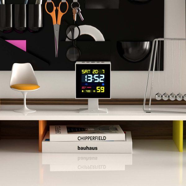 Newgate Monolith Lcd Alarm Clock