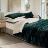 2 in 1 Teddy Sherpa  Quilt Cover Set and Blanket
