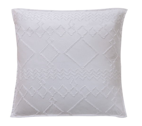 TUFTED MICROFIBRE SUPER SOFT EUROPEAN PILLOWCASE