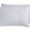 TUFTED MICROFIBRE SUPER SOFT TWIN PACK STANDARD PILLOWCASES