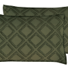 TUFTED MICROFIBRE SUPER SOFT TWIN PACK STANDARD PILLOWCASES