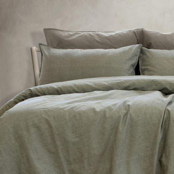 Embre Linen Look Washed Cotton QUILT COVER SET