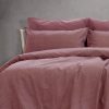 Embre Linen Look Washed Cotton QUILT COVER SET