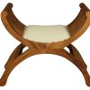 Single Seater Upholstered Stool