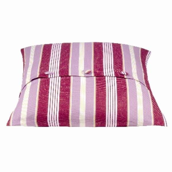Coste Fuchsia Multicoloured Striped Cushion Cover
