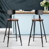 Vintage Industrial Bar Stool Retro Barstools Dining Chairs Kitchen