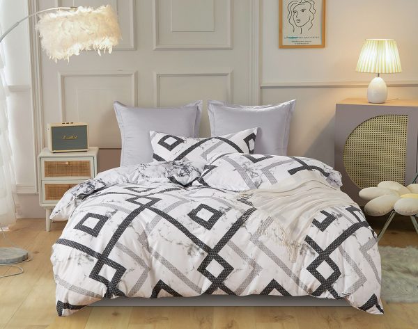 Ashwin Quilt Doona Duvet Cover Set