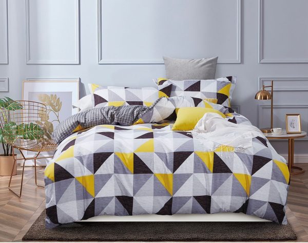 Geometric Duvet Doona Quilt Cover Set