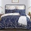 Tree Reversible Blue Duvet Doona Quilt Cover Set