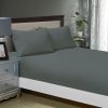 1000TC Ultra Soft Fitted Sheet & Pillowcase Set – King Single Size Bed