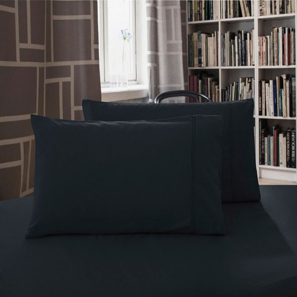 1000TC Premium Ultra Soft Queen size Pillowcases 2-Pack